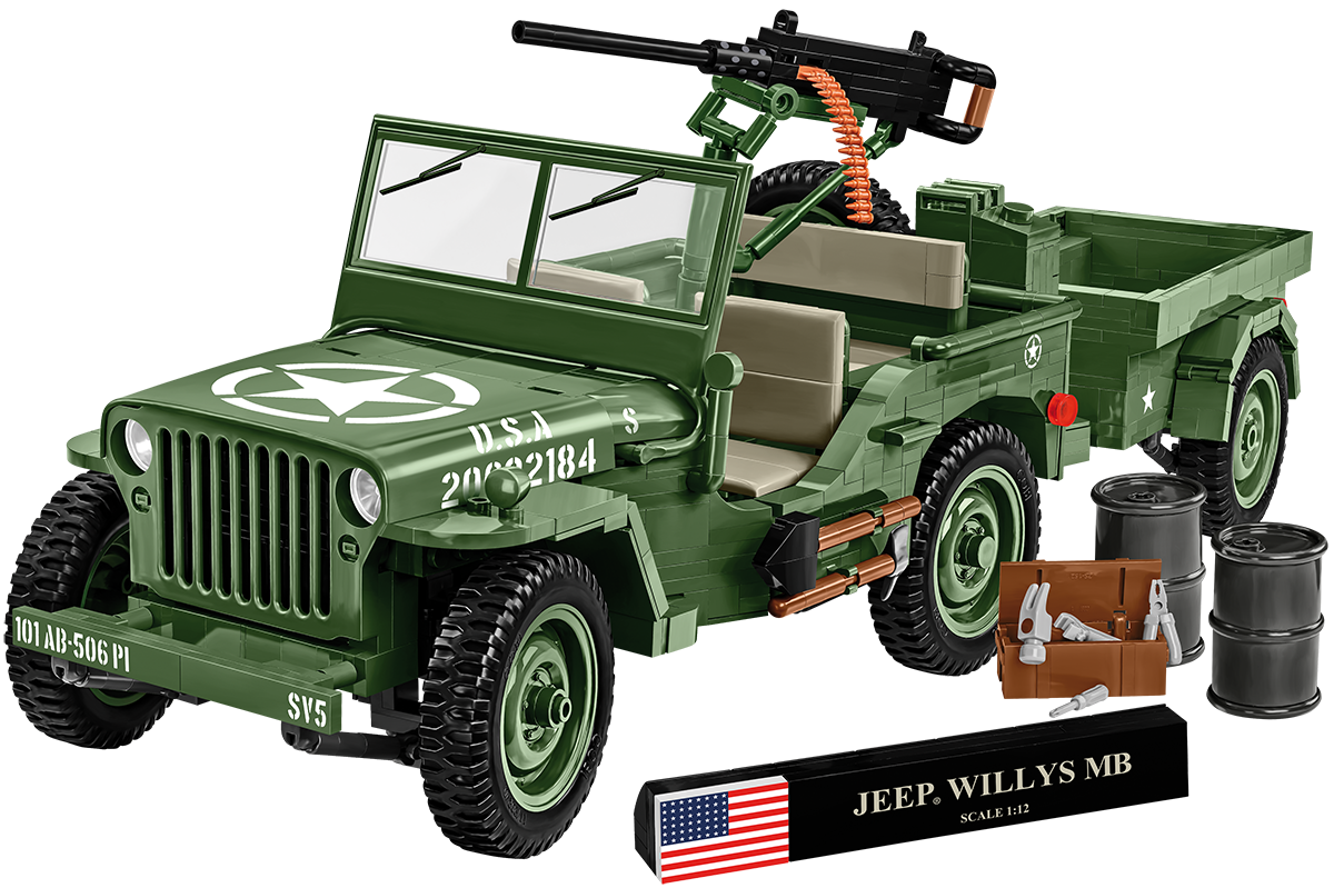 COBI Willys MB & Trailer - Executive Edition #2804