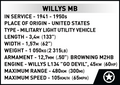 COBI Willys MB #2805