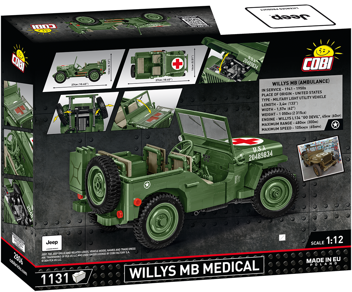 COBI Willys MB Medical #2806