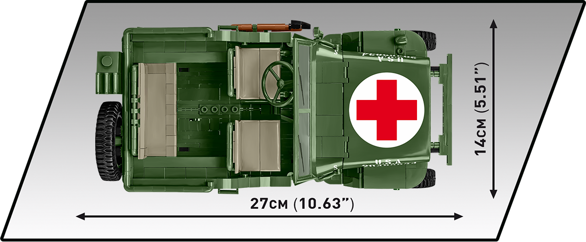 COBI Willys MB Medical #2806