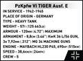 COBI PzKpfw VI Tiger Ausf. E - Executive Edition #2807