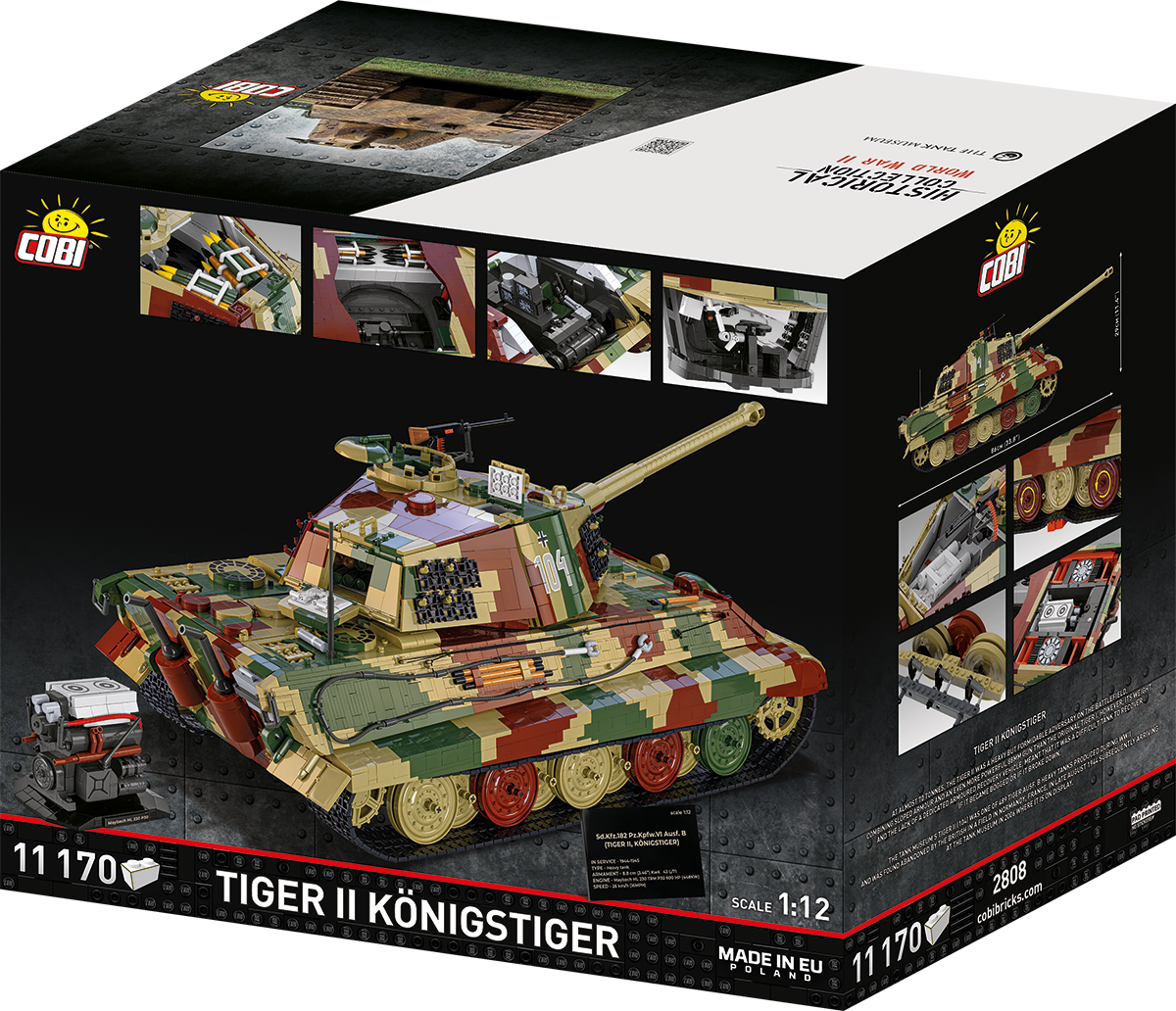 COBI Tiger II Königstiger Set 2808