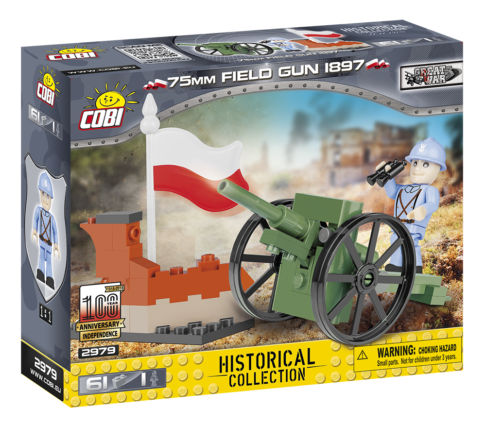 COBI 75 mm Field Gun 1897 #2979