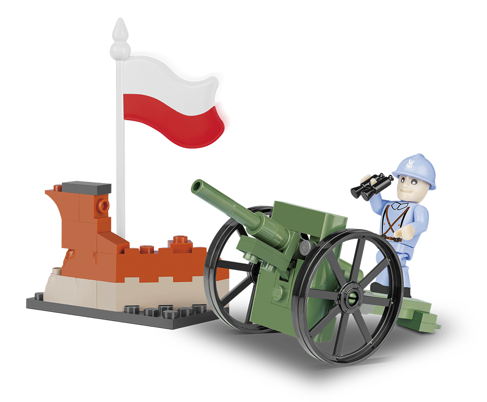 COBI 75 mm Field Gun 1897 #2979