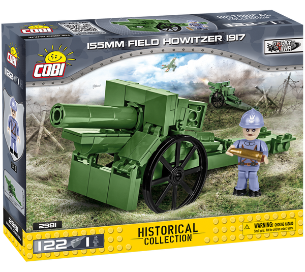 COBI 155 mm Field Howitzer 1917 #2981