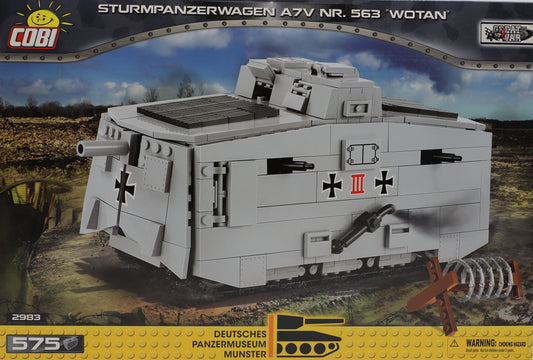 COBI Sturmpanzerwagen A7V Nr. 563 "Wotan" Set 2983