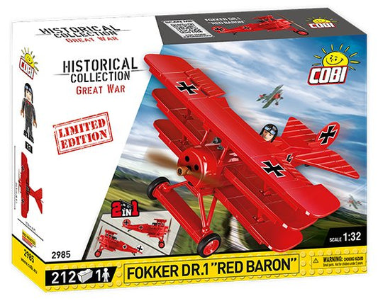 COBI Fokker Dr.1 Red Baron - Limited Edition #2985