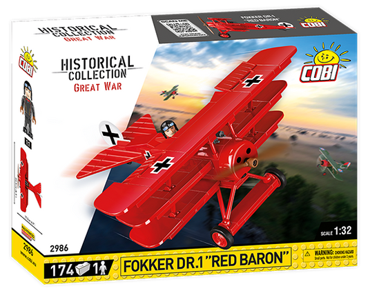 COBI Fokker Dr.1 Red Baron #2986