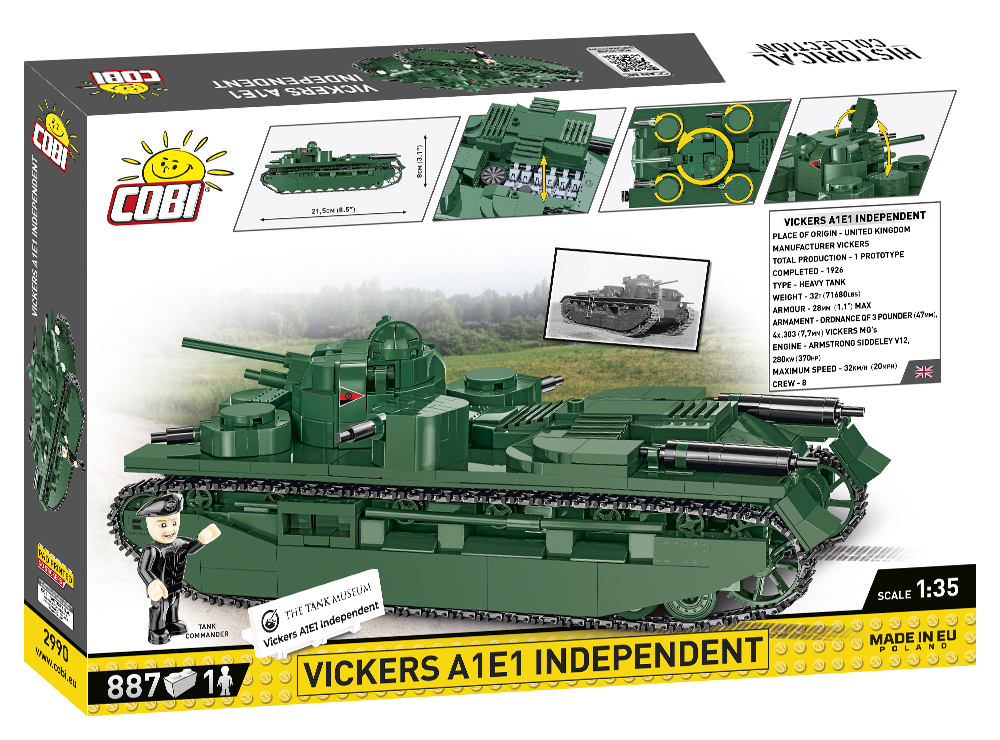 COBI Vickers A1E1 Independent #2990