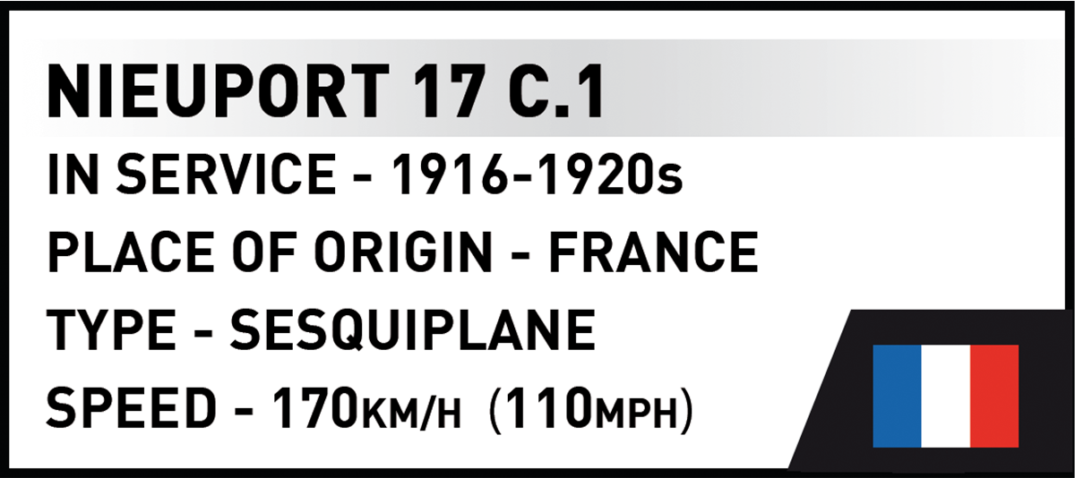 COBI Nieuport 17 C.1 Set 2997
