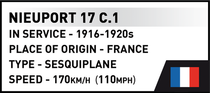 COBI Nieuport 17 C.1 Set 2997