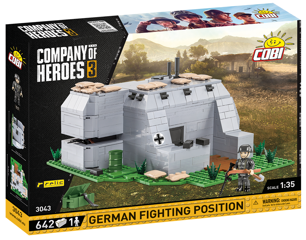 COBI German Fighting Position #3043