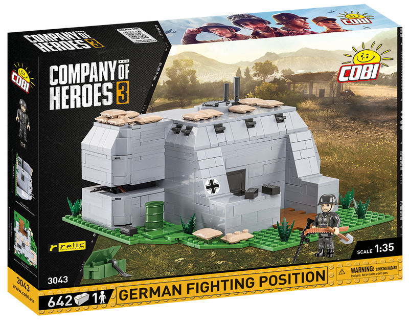 COBI German Fighting Position #3043