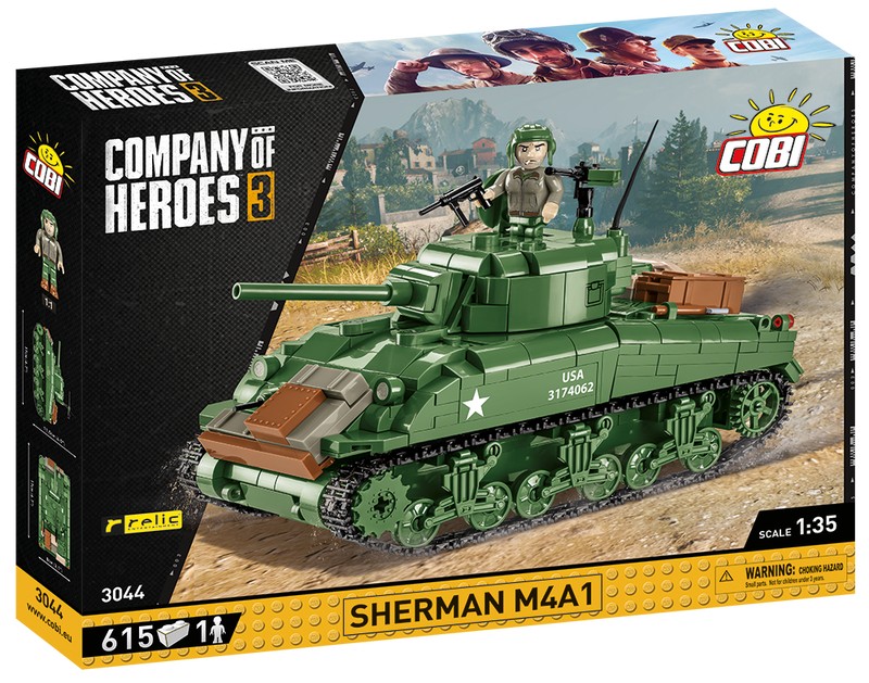 COBI Sherman M4A1 #3044