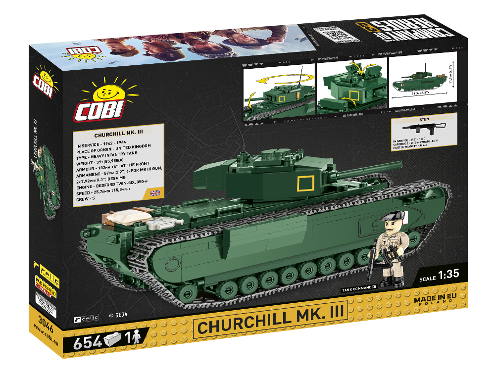 COBI Churchill Mk. III #3046