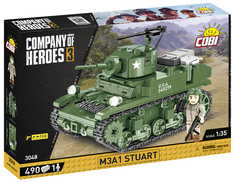 COBI M3A1 Stuart #3048