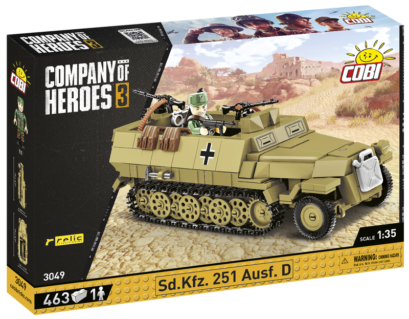 COBI Sd.Kfz. 251 Ausf.D #3049