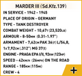 COBI Marder III Sd.Kfz.139 #3050