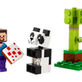 LEGO Minecraft Steve and Baby Panda & Kiki's Coconut Attack Set 30672