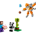 LEGO Minecraft Steve and Baby Panda & Kiki's Coconut Attack Set 30672
