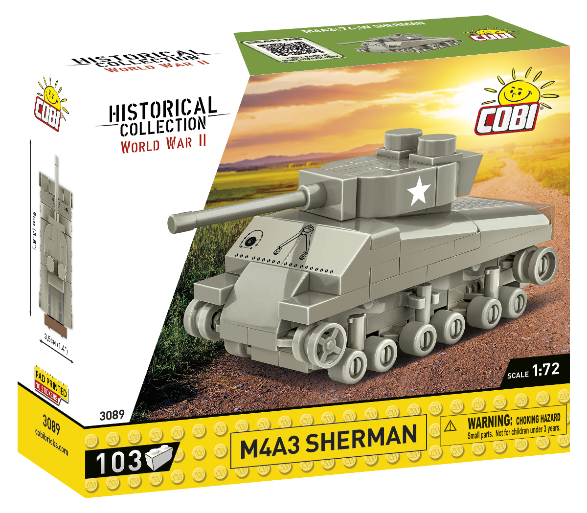 COBI M4A3 Sherman #3089