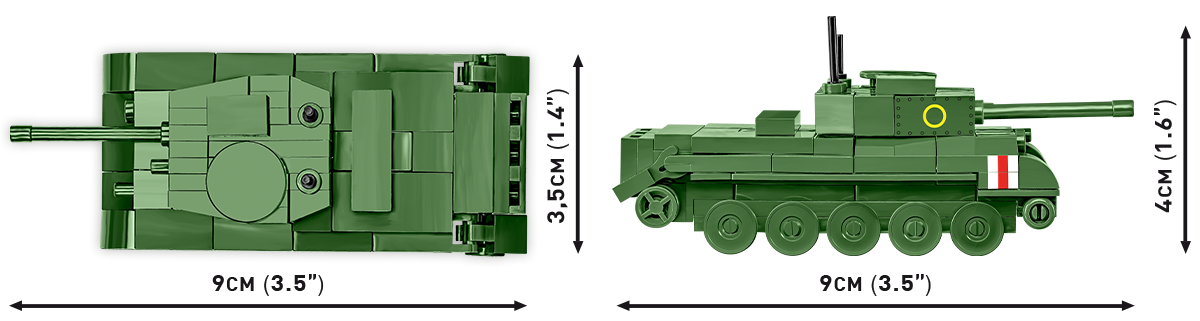COBI Cromwell Mk.IV #3091