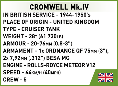 COBI Cromwell Mk.IV #3091