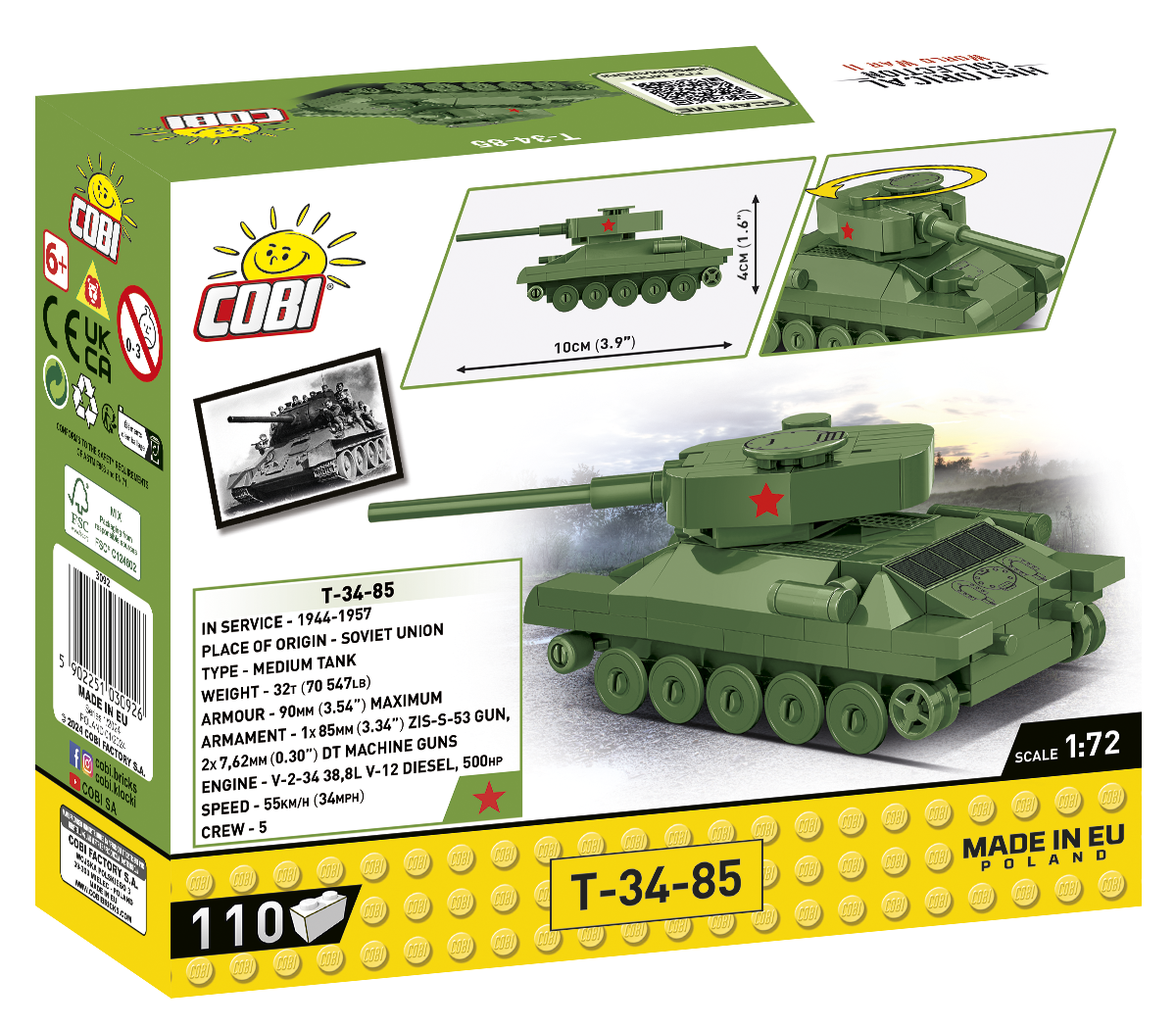 COBI T-34-85 #3092