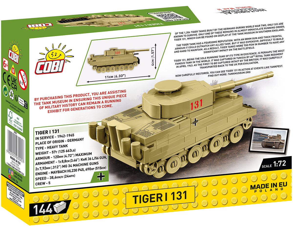 COBI Tiger I 131 #3095