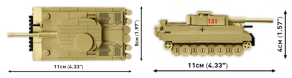 COBI Tiger I 131 #3095