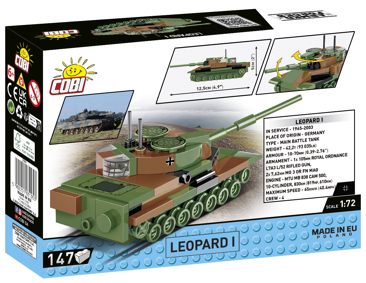 COBI Leopard 1 #3105