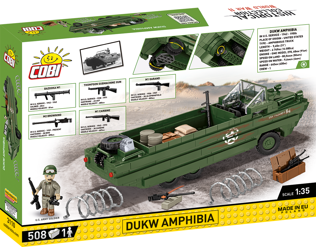 COBI DUKW Amphibia #3110