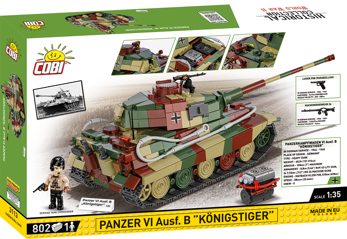 COBI Panzer VI Ausf. B Königstiger #3113