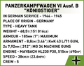 COBI Panzer VI Ausf. B Königstiger #3113