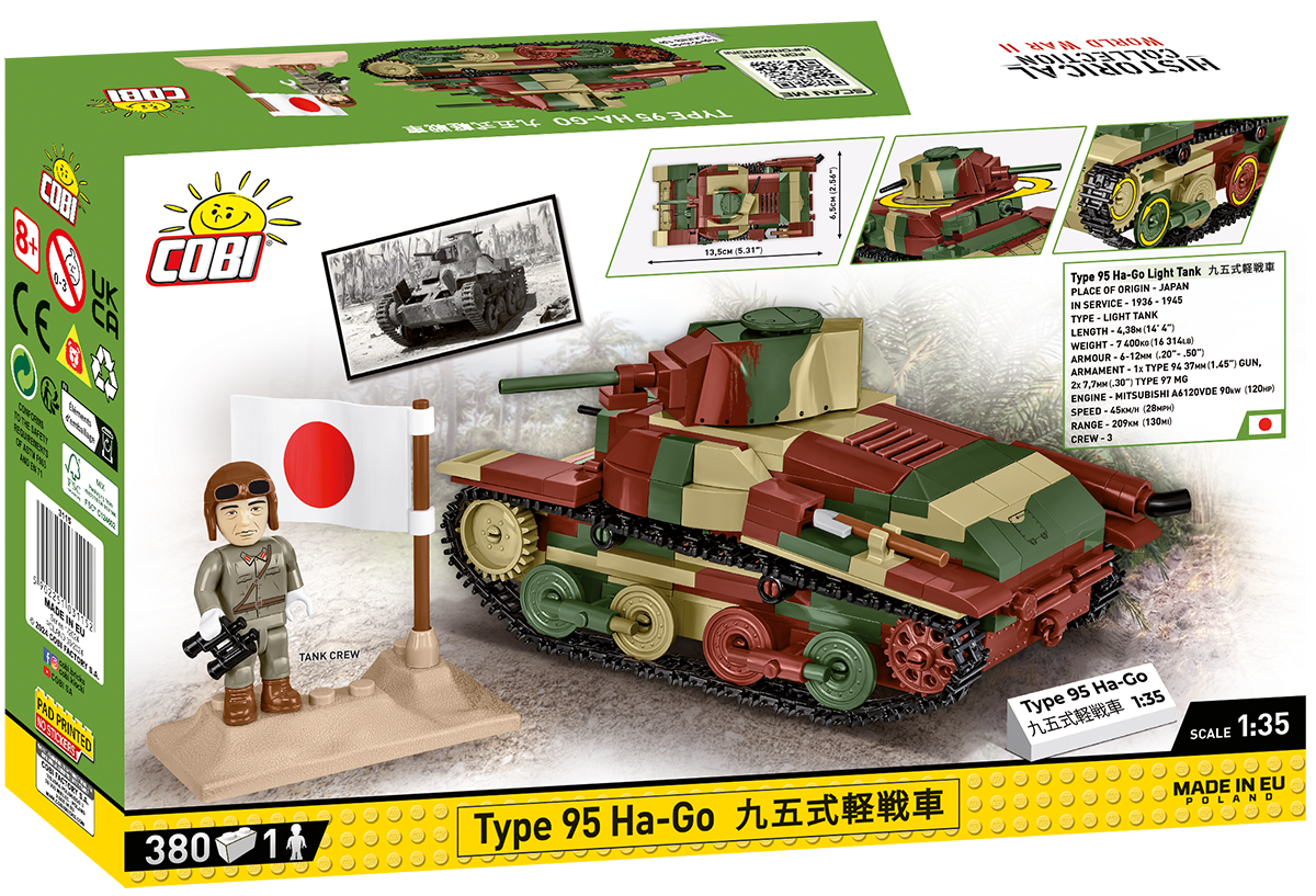 COBI Type 95 Ha-Go #3115