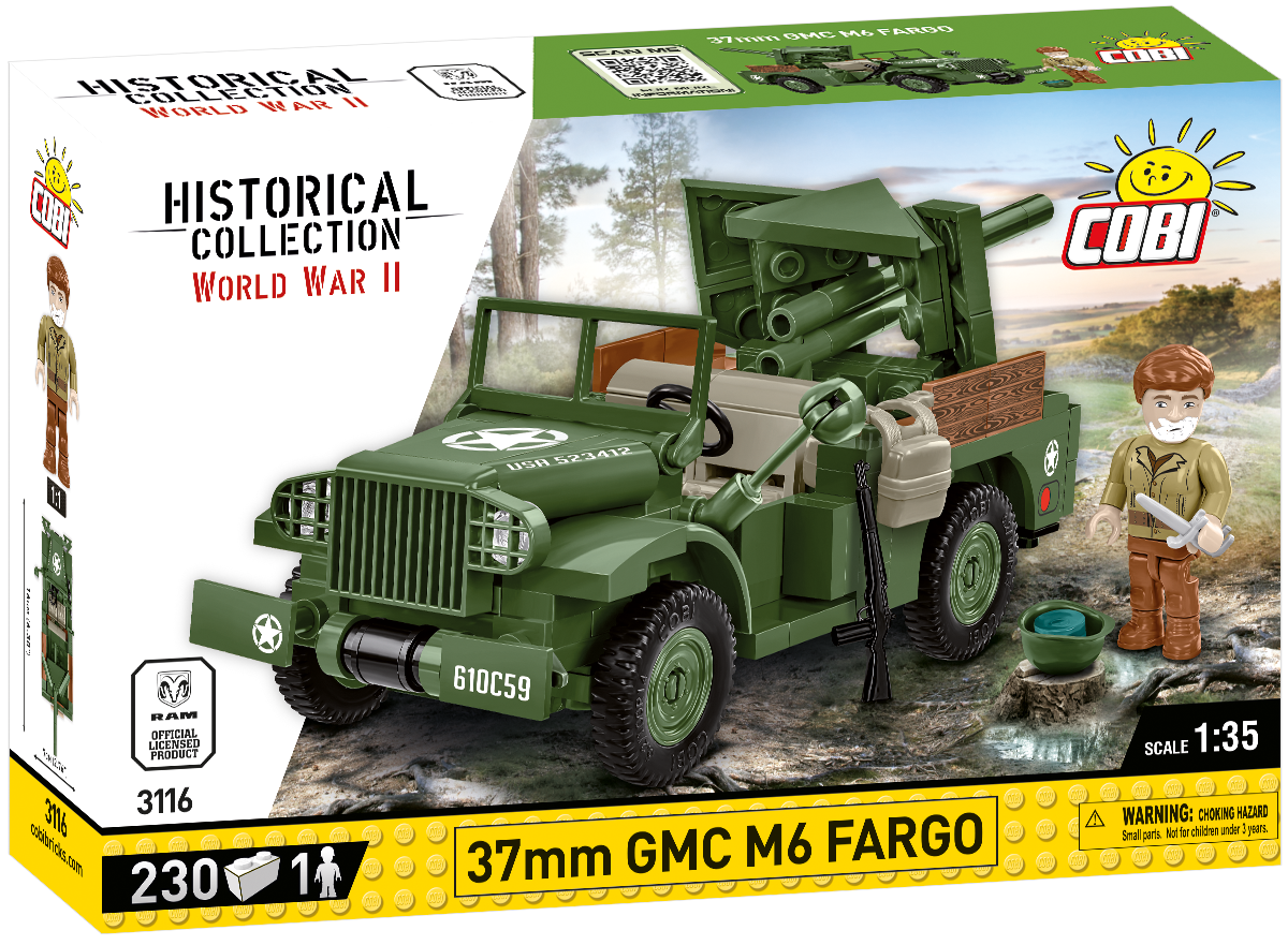 COBI 37 mm GMC M6 Fargo #3116