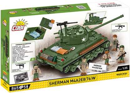 COBI Sherman M4A2E8(76)W Set 3118