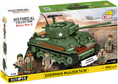 COBI Sherman M4A2E8(76)W Set 3118