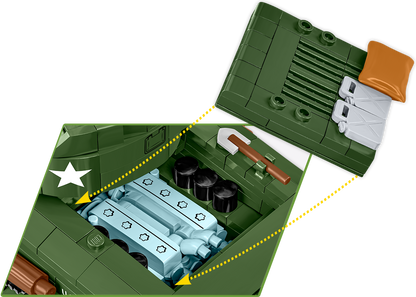 COBI Sherman M4A2E8(76)W Set 3118