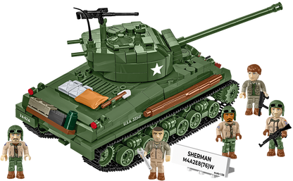 COBI Sherman M4A2E8(76)W Set 3118