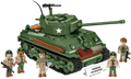 COBI Sherman M4A2E8(76)W Set 3118