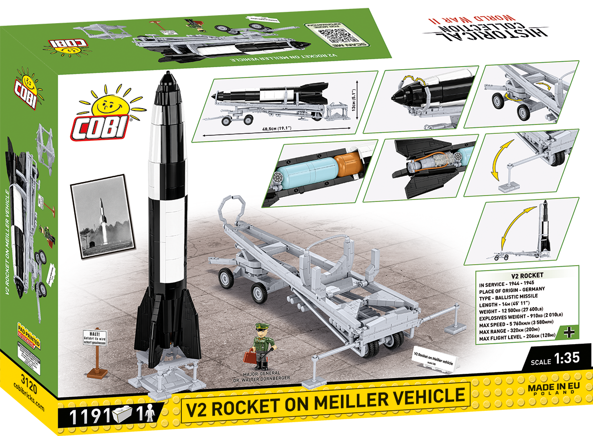 COBI V2 Rocket on Meiller Vehicle - Executive Edition Set 3120