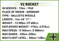COBI V2 Rocket (Vergeltungswaffe-2) Set 3121