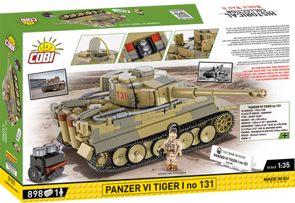 COBI Panzer VI Tiger I no 131 Set 3123