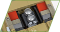 COBI Panzer VI Tiger I no 131 Set 3123