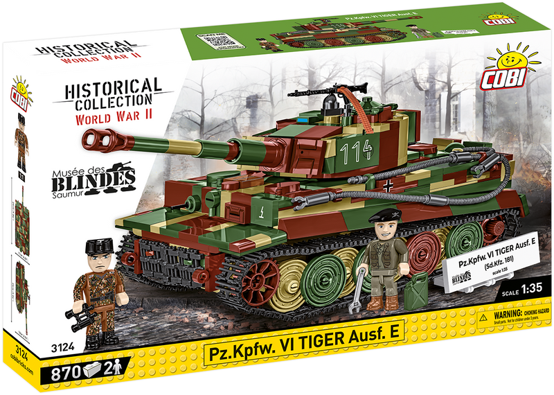 COBI Pz.Kpfw. VI Tiger Ausf. E Set 3124