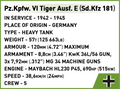 COBI Pz.Kpfw. VI Tiger Ausf. E Set 3124