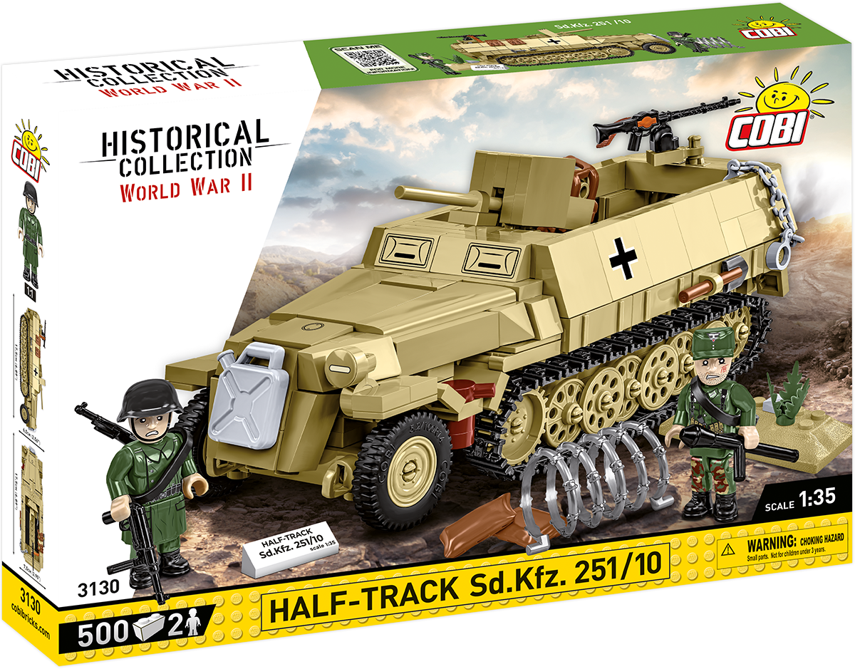 COBI Half-Track Sd.Kfz. 251/10 Set 3130
