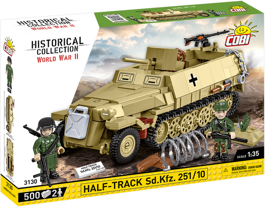 COBI Half-Track Sd.Kfz. 251/10 Set 3130