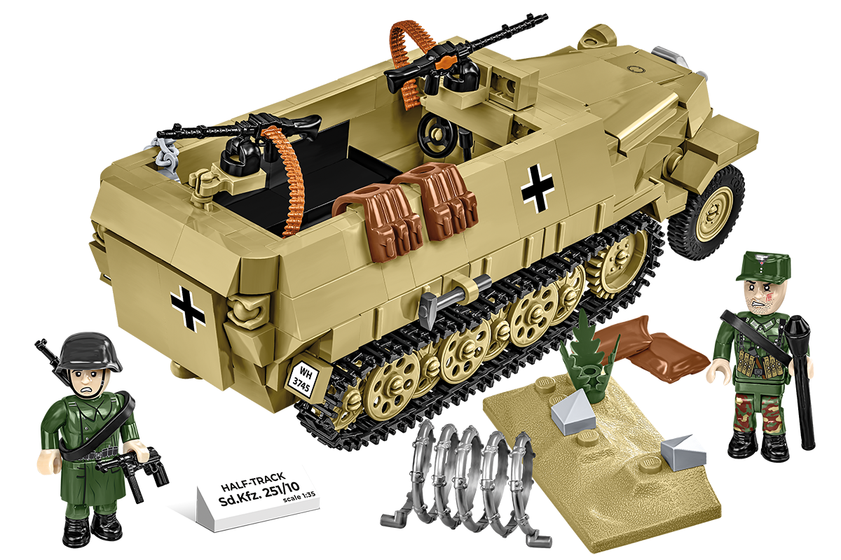 COBI Half-Track Sd.Kfz. 251/10 Set 3130